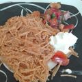 El cooksnap de Berenice Jasso cuando hizo Fideo Seco.
