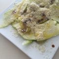 El cooksnap de Marieta cuando hizo Ensalada de calabacín.