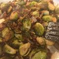 thildebr's cooksnap of when they made Brussel Sprouts, with Bacon, onions and a Balsamic Vinegar.