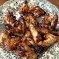 M's cooksnap of when they made Miso glazed air fryer chicken drumsticks.