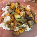 El cooksnap de denise cuando hizo Couscous con ratatouille.