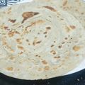  Humaira Saleem's cooksnap of when they made Plain paratha.