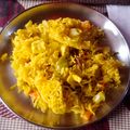 Falguni Shah's cooksnap of when they made વેજ દમ બિરયાની (Veg Dum Biryani Recipe In Gujarati).