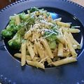 Jim's cooksnap of when they made Garlic Lover's Pasta With Broccoli.