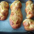 Cooksnap από Νικόλ_ στη συνταγή Πλέκω τσουρέκι σε κοτσίδα