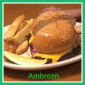 Ambreen Mehmood's cooksnap of when they made Crunchy zinger burger.