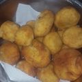 El cooksnap de Deb Castello cuando hizo Bombas de papa con queso❣️.