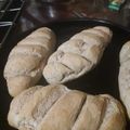 El cooksnap de Jessica Gadea cuando hizo Pan integral con mix de semillas, súper delicioso😍.