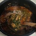 El cooksnap de Carlos Chito cuando hizo Potaje de garbanzos con espinacas.