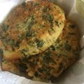 El cooksnap de Lucia Larrea cuando hizo Pastelitos de espinaca.