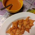 Zainab Aftab's cooksnap of when they made Street style aloo samosa chutney.