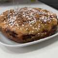 El cooksnap de Arantza cuando hizo Cafloutis de cerezas.