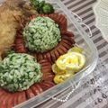Cooksnap dari Utid Jo untuk resep Bola Nasi Bayam (Bekal Anak)