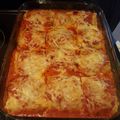 mamablaze's cooksnap of when they made Lasagna Roll Up's.