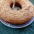 El cooksnap de maria calvo cuando hizo Budín de banana y dulce de leche.