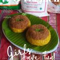 Cooksnap dari Onna Indriyani untuk resep Ketan Kuning Inti Kelapa