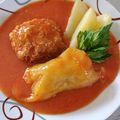 Magyarné Nyírő Kati Cooksnap-ja, amikor elkészítette a(z) Frissen főzött paradicsomlével készült töltött paprika receptet.