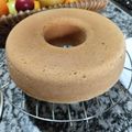 El cooksnap de Gaviota cuando hizo Budín de Dulce de Leche y Coco rallado.