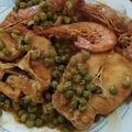 El cooksnap de ELi Rull cuando hizo Medallones de merluza en salsa con gambas 🐟🍤.