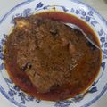 Cooksnap Intan Sofia semasa beliau membuat Kari Kepala Ikan Merah Serbuk Kari Cap ‘0’ (Kedah).