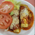 El cooksnap de Gladys González cuando hizo Canelones keto.