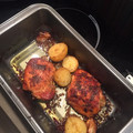 El cooksnap de Jennifer Guevara Velandia cuando hizo Pollo al horno.