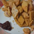 Janvi Rawal का कुकस्नैप जब उन्होंने खट्टा ढोकला (Khatta Dhokla Recipe in hindi) बनाया था।