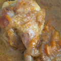 El cooksnap de Claudia cuando hizo Muslitos de pavo con salsa de naranja.