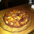 El cooksnap de María Gracia cuando hizo Bizcochuelo de manzana invertido.