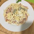 El cooksnap de Ana Sanjurjo Caneiro cuando hizo Macarrones con beicon y nata.