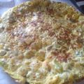 El cooksnap de Joel Agosto Carp cuando hizo Tortilla de papas rellena de zapallitos y muzzarella.