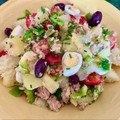 El cooksnap de Mara cuando hizo Ensalada gitana.