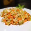 El cooksnap de Zaida TC @alquimiasfood cuando hizo Arroz frito con verduras en freidora de aire Cosori LI401S 3.8L.