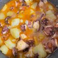 El cooksnap de Marta RG cuando hizo Guiso de patatas con pulpo.