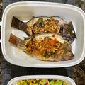 Cooksnap dari Ina Iskandar untuk resep Mujair bakar Rica dan Dabu2 manta (Manado)