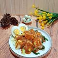 Cooksnap dari KasMira untuk resep Pecel Bayam Tahu Kukus