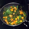 Taylor Henry's cooksnap of when they made Kale with Squash And Onion.