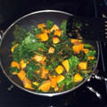 Taylor Henry's cooksnap of when they made Kale with Squash And Onion.