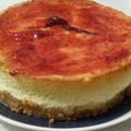 El cooksnap de silvia dujan cuando hizo Cheesecake con frutillas.