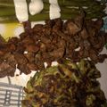 El cooksnap de Paula Nuche cuando hizo Tortilla de porotos verdes.