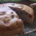 El cooksnap de Lola Tesla cuando hizo 🥮TORTA DE CIRUELAS🥮🍒 (gotita de miel)🍒.