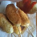 Cooksnap dari siti aisyah mardiana untuk resep Corndog Mozarella Tanpa Telur