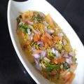 Areeba Muhammed's cooksnap of when they made Potato patties chana Chaat.