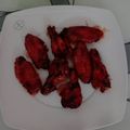 El cooksnap de Javi García cuando hizo Alitas de pollo al horno con salsa de ketchup y miel.