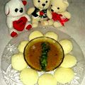 Harminder Kaur Sethi का कुकस्नैप जब उन्होंने सूजी इडली सांभर के साथ (Suji Idli with Sambhar recipe in hindi) बनाया था।