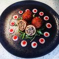 Cooking With Peggs's cooksnap of when they made Spicy Vegetarian Haggis BitesVegan friendly too!.