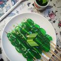 Cooksnap dari Ratna Khoirunnisa untuk resep Manisan Kolang Kaling Pandan