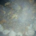 El cooksnap de Florencia Mansilla cuando hizo Ñoquis de leche.