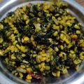 Varsha Ingole Bele's cooksnap of when they made शेपू मूग डाळ भाजी (sepu moong dal bhaji recipe in marathi).