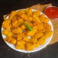 Heejal Pandya's cooksnap of when they made લેફ્ટઓવર ખીચડી ના પકોડા (Leftover Khichdi Pakoda Recipe In Gujarati).